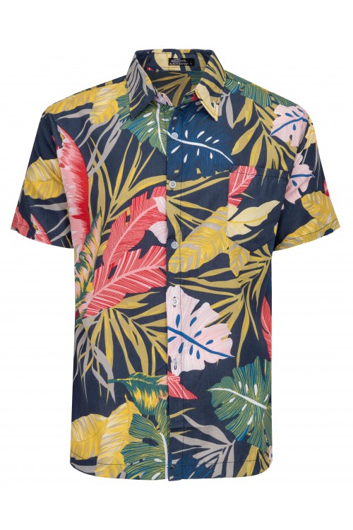 Koszula męska Hawajska - luźny fason - K1