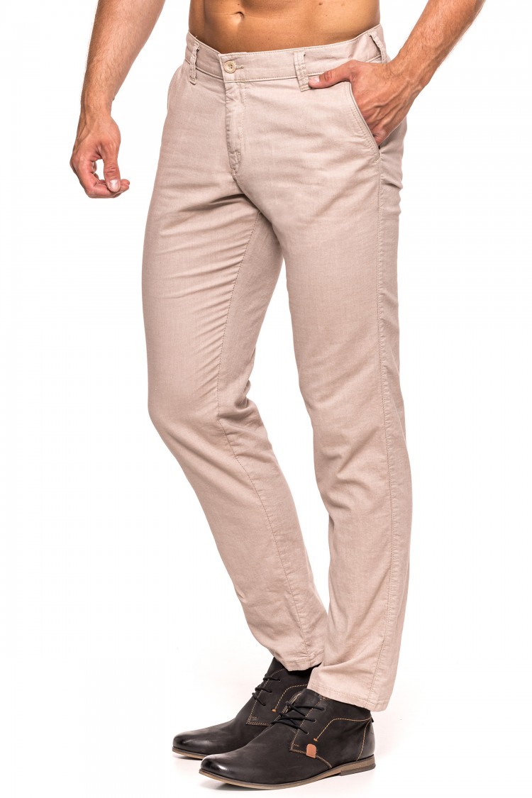 Spodnie bawełniane - Vankel - Model - 110