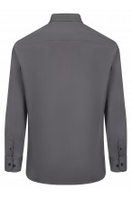 Koszula męska ŚLIWKOWA elegancka VIP business line - slim fit długi rękaw