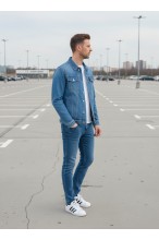 Kurtka męska - jeansowa - Stanley Jeans - 206