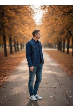 Kurtka męska - jeansowa - Stanley Jeans - 108